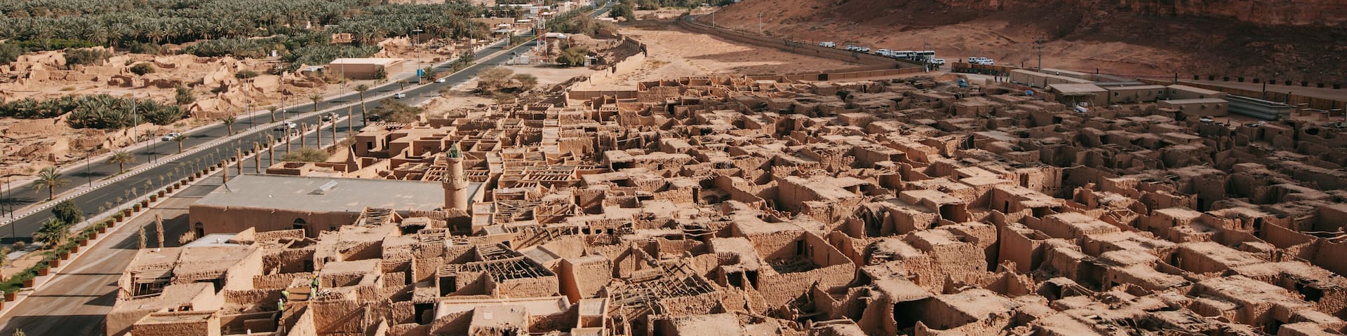 AlUla Old Town featuring a gorge or canyon, heritage elements and heritage architecture