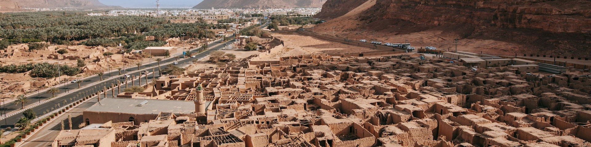 AlUla Old Town featuring a gorge or canyon, heritage elements and heritage architecture