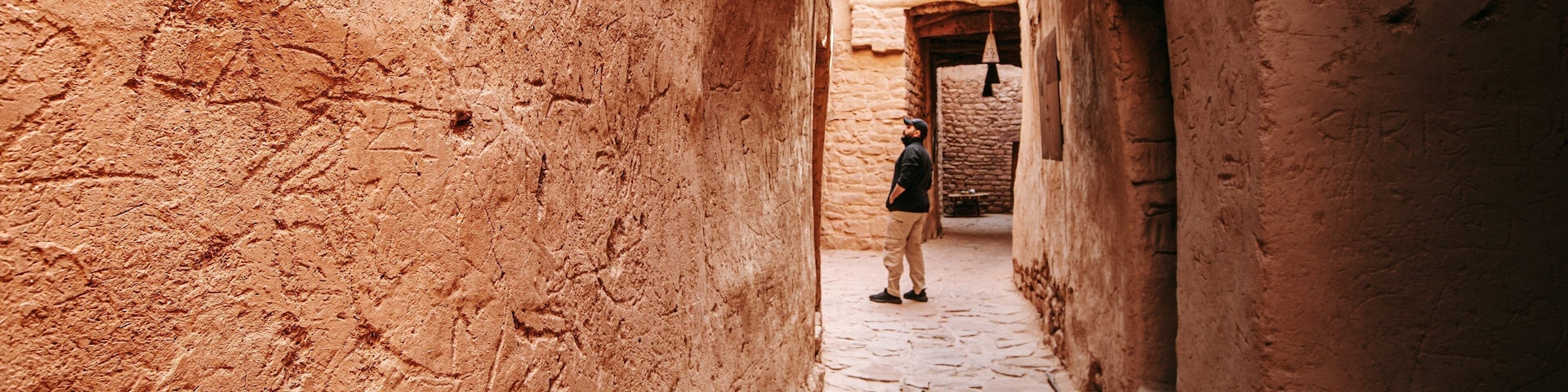 AlUla Old Town featuring street scenes and heritage elements
