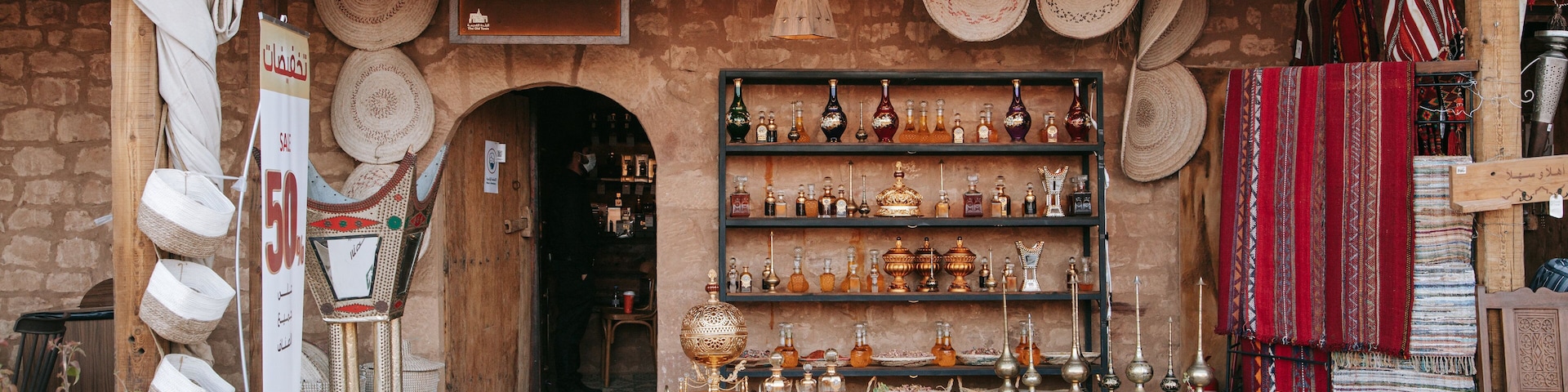 AlUla Old Town featuring markets