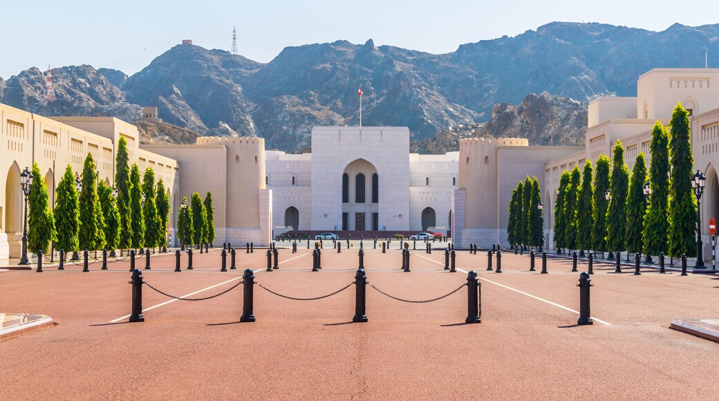 View of the National museum of Oman in Muscat.