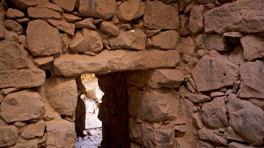 Qasr al-Azraq showing heritage elements