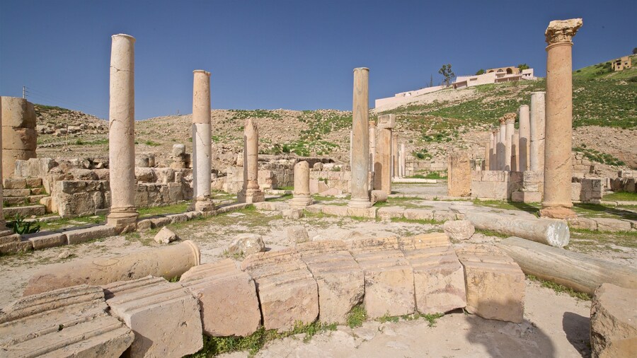 Museum van Pella bevat historisch erfgoed en een ruïne