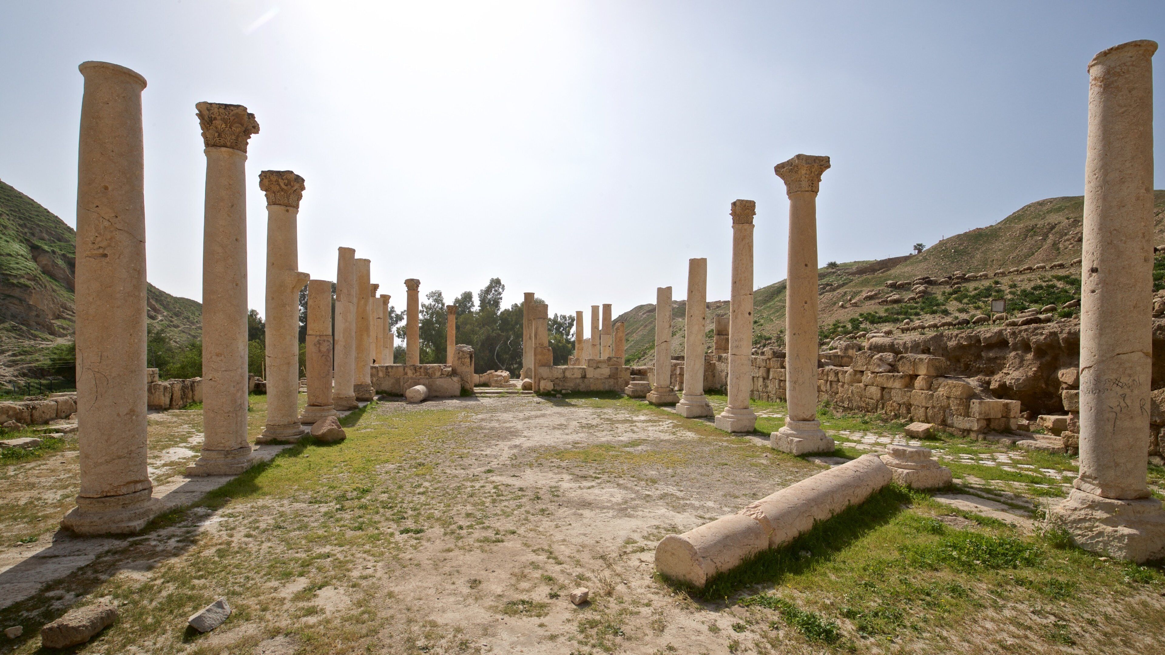 Pella Museum featuring a ruin, a sunset and heritage elements