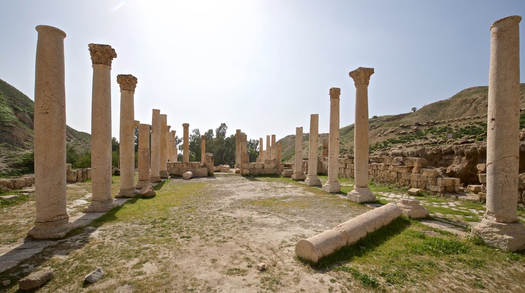 Pella Museum featuring a ruin, a sunset and heritage elements