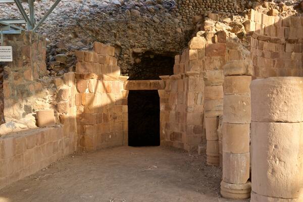 Lot’s Cave which includes a ruin and heritage elements