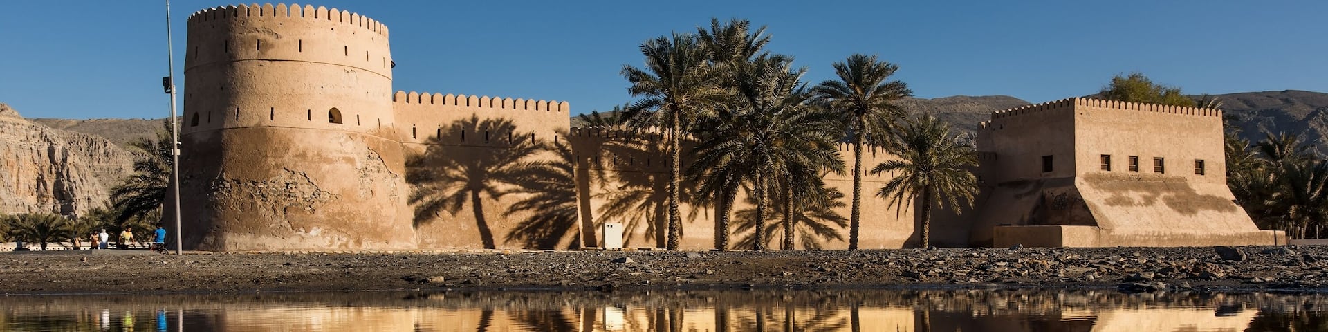 Khasab castle, Musandam peninsula, Oman, Arabia