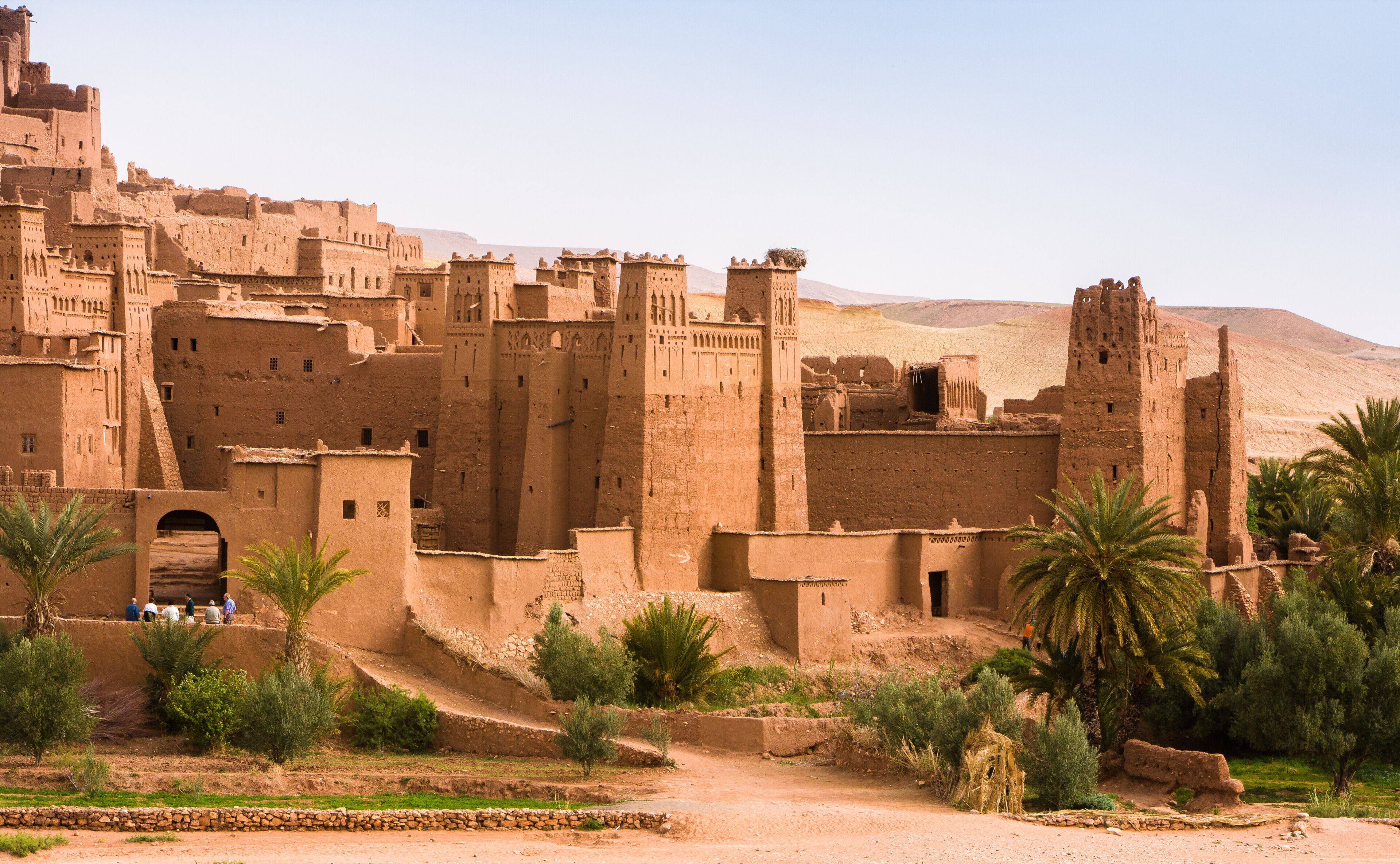 Aït Benhaddou, village used for many movies, Morocco