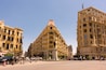 Famous Talaat Harb Square in downtown Egypt