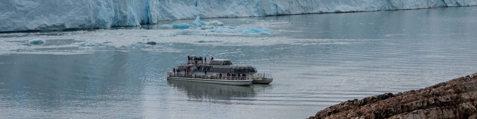Scenic views of Glaciar Perito Moreno, El Calafate, Argentina