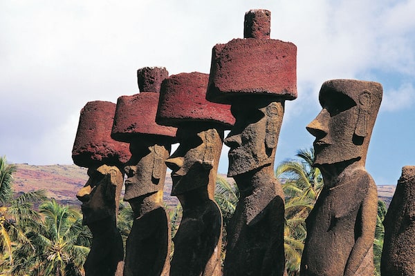 Ahu Nau Nau, Easter Island (Rapa Nui), Chile