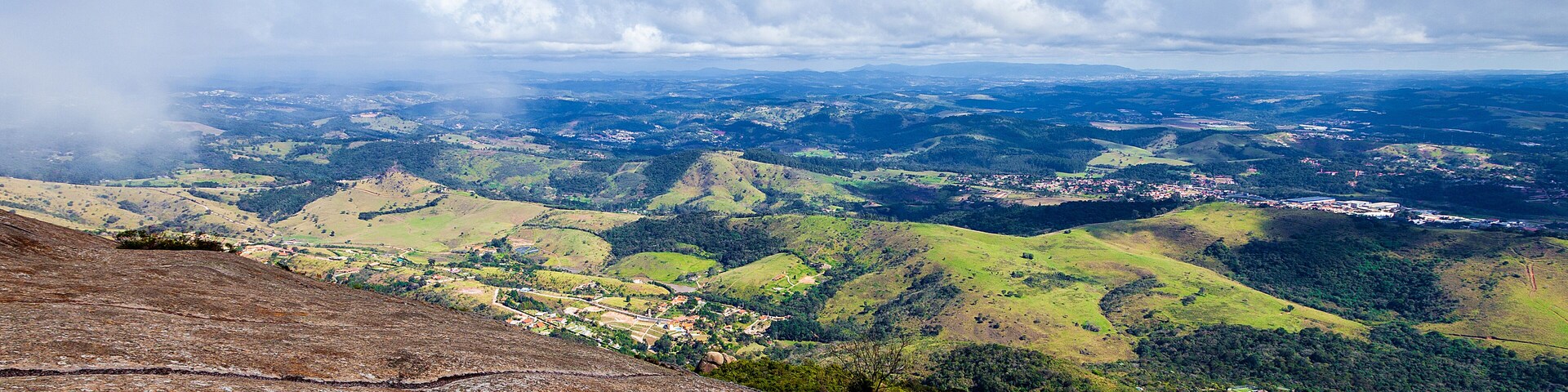 landscape of Pedra Grande (Or big Stone) at Atibaia, Brazil.