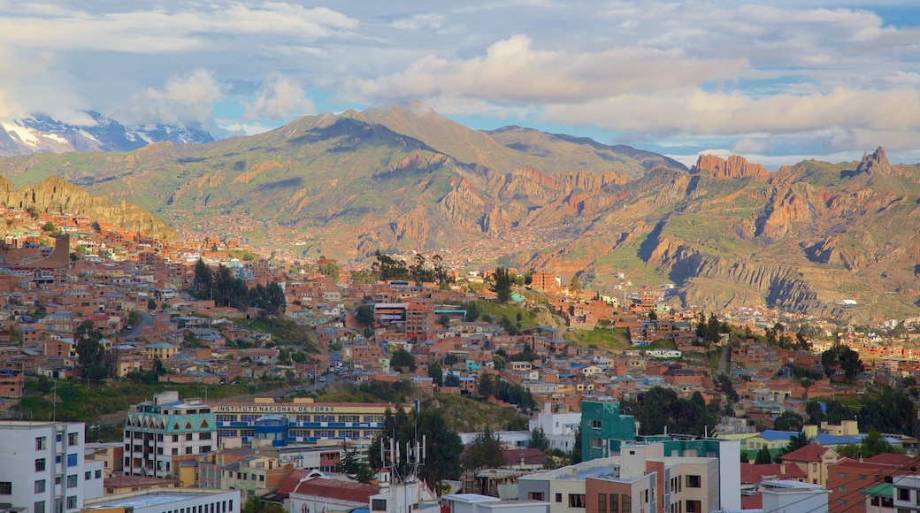 라파스 을 특징 풍경 과 도시