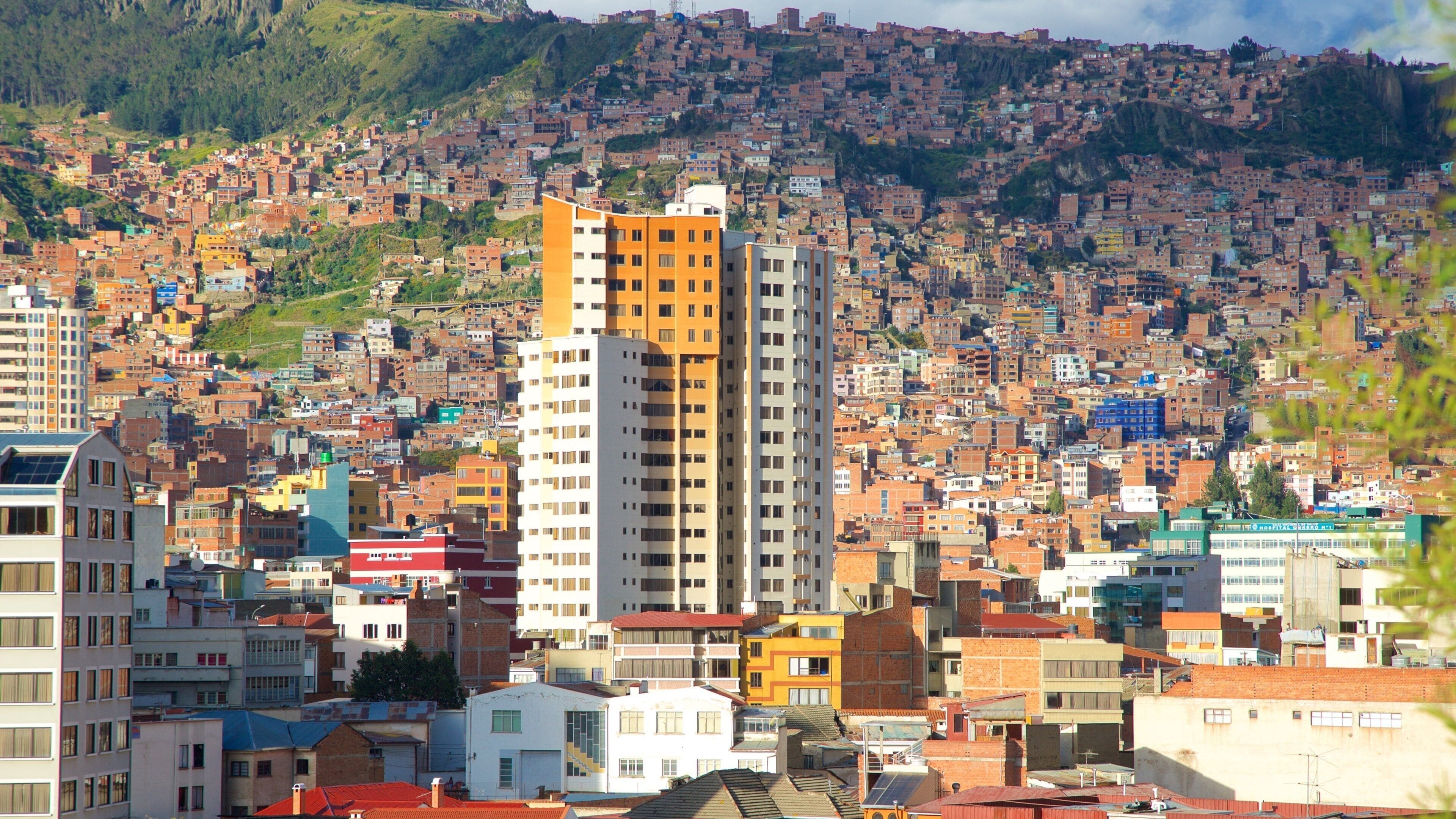 La Paz featuring a city