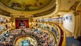 El Ateneo Grand Splendid featuring interior views and heritage elements