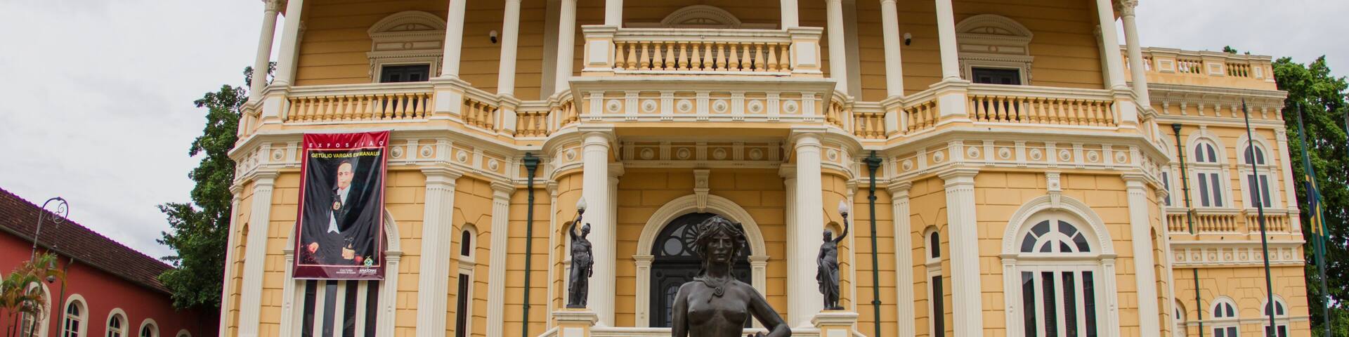 'Rio Negro' palace. Manaus city / Brazil