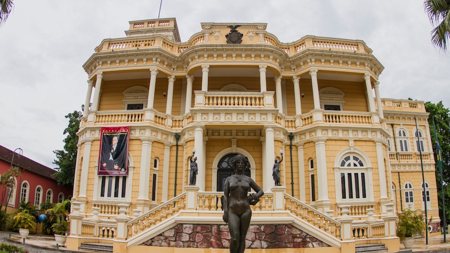 'Rio Negro' palace. Manaus city / Brazil