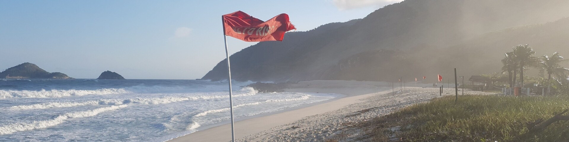 Macumba Beach at Recreio dos Bandeirantes - Rio de Janeiro - Brazil