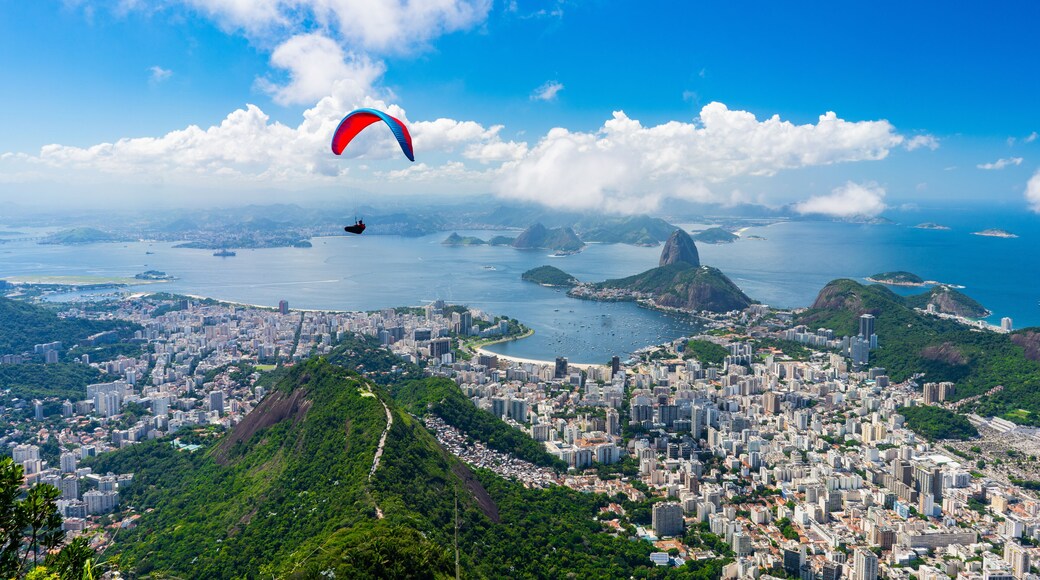 City view of Mirante Dona Marta in Rio de janeiro