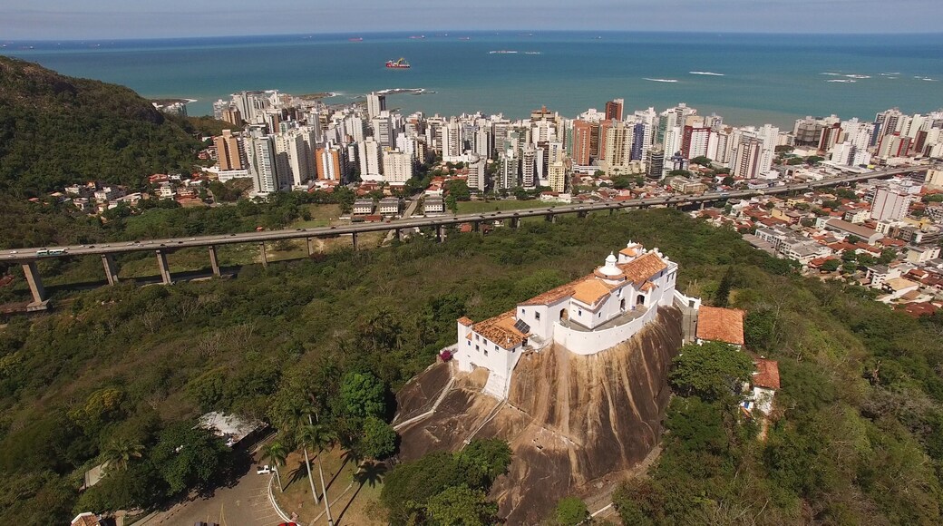 Aerial View of Vitoria city in Espirito Santo, Brazil