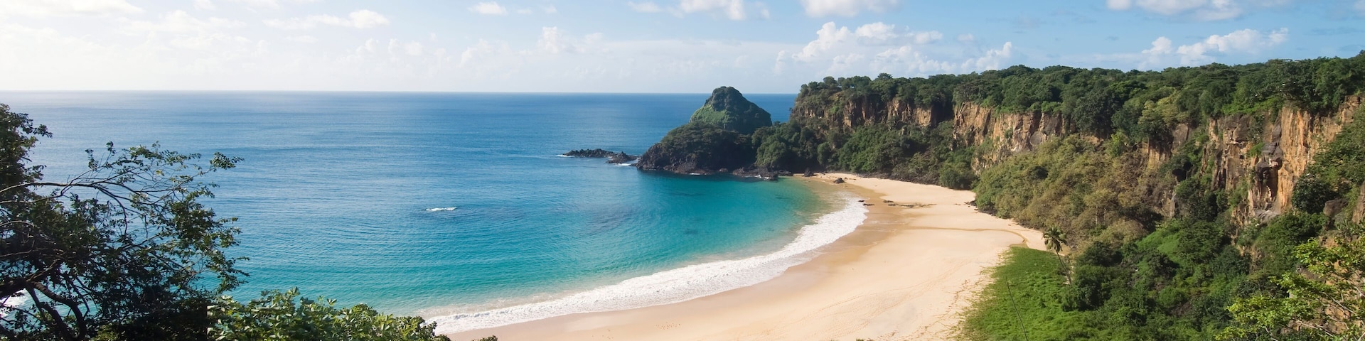 Praia do Sancho (Beach), Fernando de Noronha , Pernambuco, Brazil.