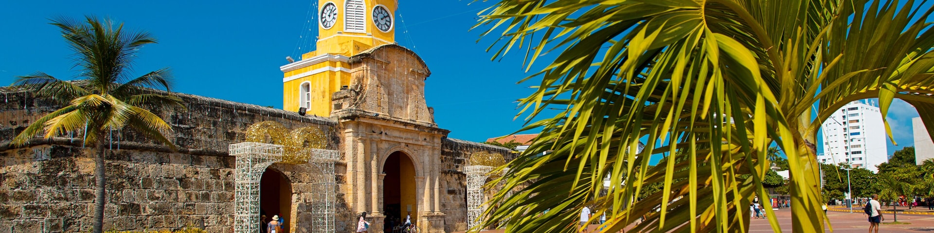 Cartagena Colombia entrance gate