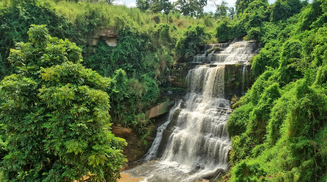 Kintampo waterfalls (Sanders Falls during the colonial days) - one of the highest waterfalls in Ghana.