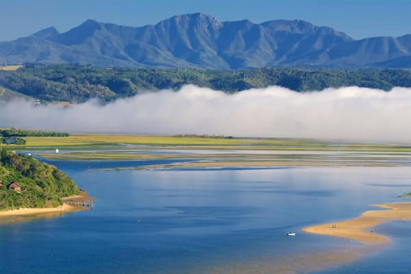 Knysna featuring general coastal views, landscape views and mountains