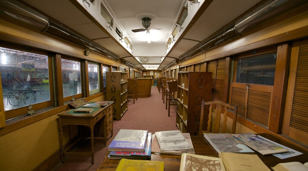 Outeniqua Transport Museum which includes interior views