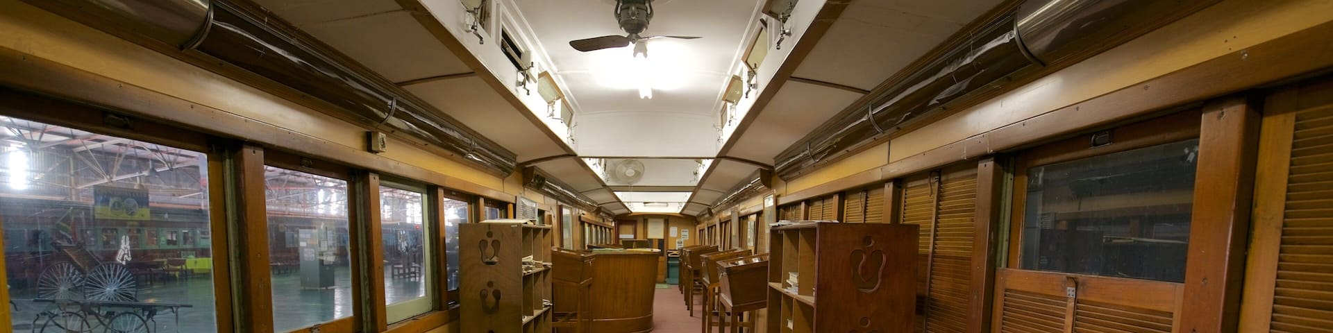 Outeniqua Transport Museum which includes interior views