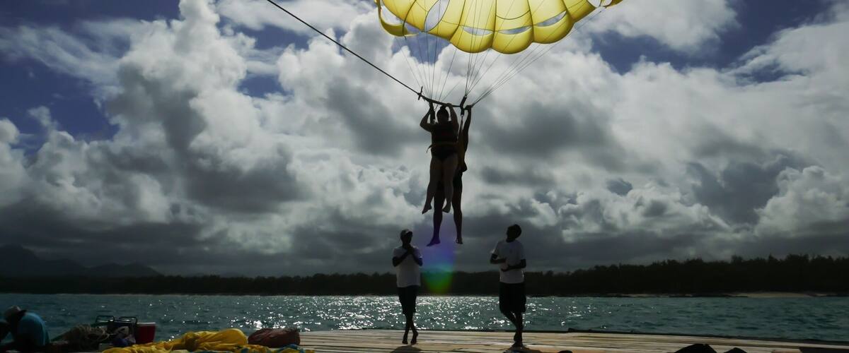 A day out to Ile Aux Cerfs is a must on a visit to Mauritius, speak to your skipper & arrange lunch on the next island, it's well worth the money.