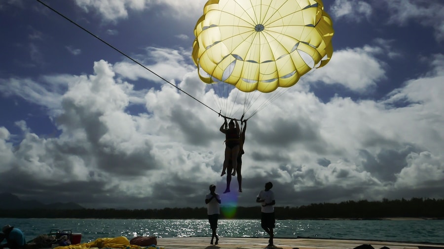 A day out to Ile Aux Cerfs is a must on a visit to Mauritius, speak to your skipper & arrange lunch on the next island, it's well worth the money.