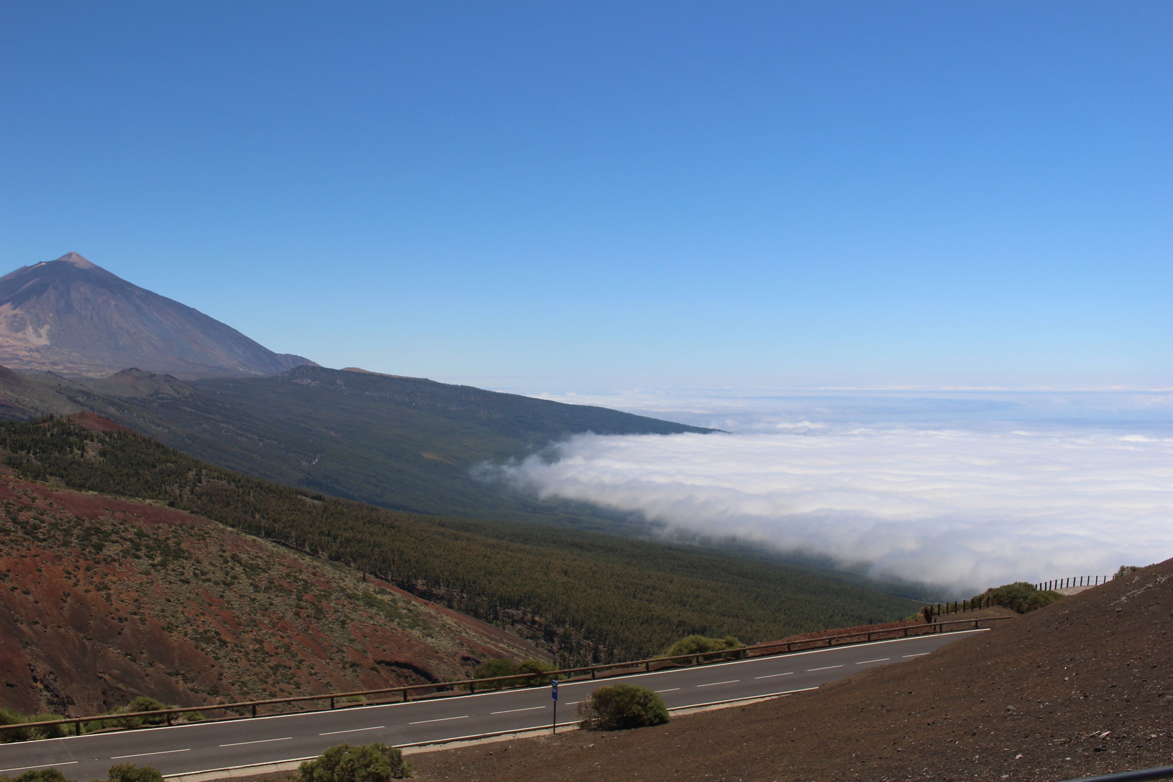 High above the clouds and the rarified atmosphere...