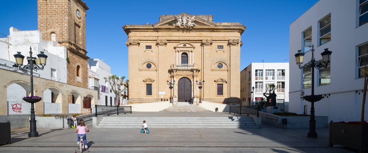 Church of St. John the Baptist featuring a church or cathedral and heritage architecture