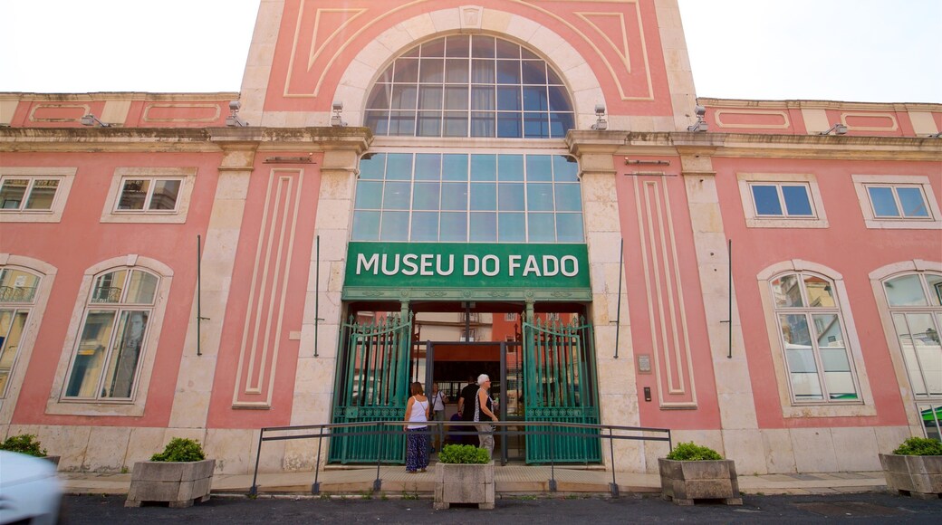 Fado Museum showing heritage elements and signage