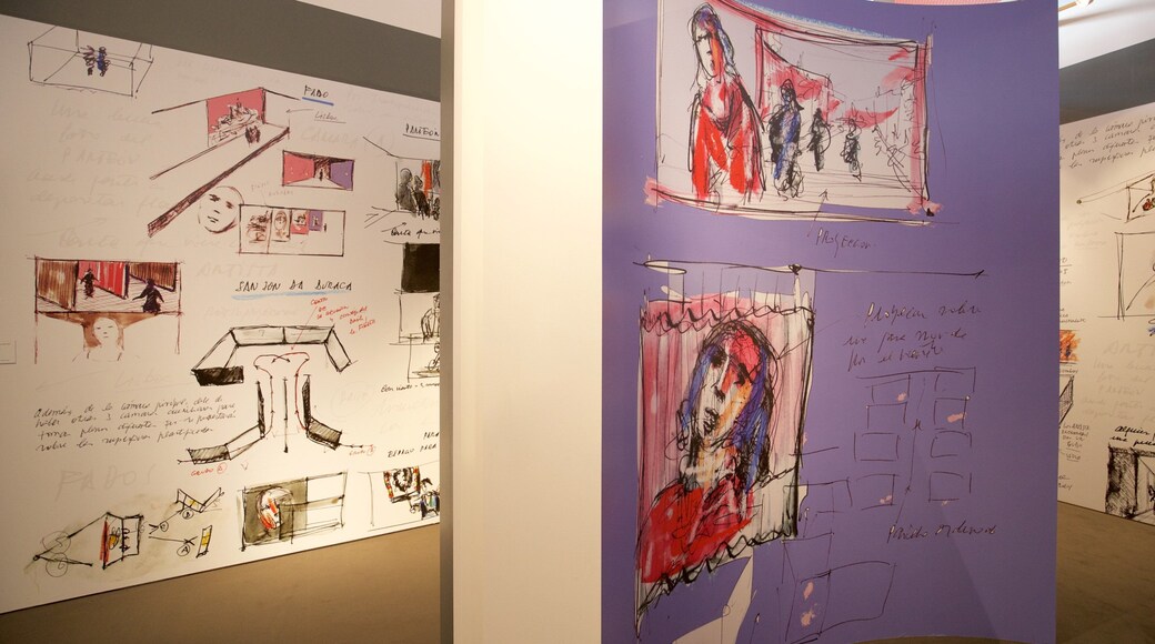 Fado Museum which includes interior views and art