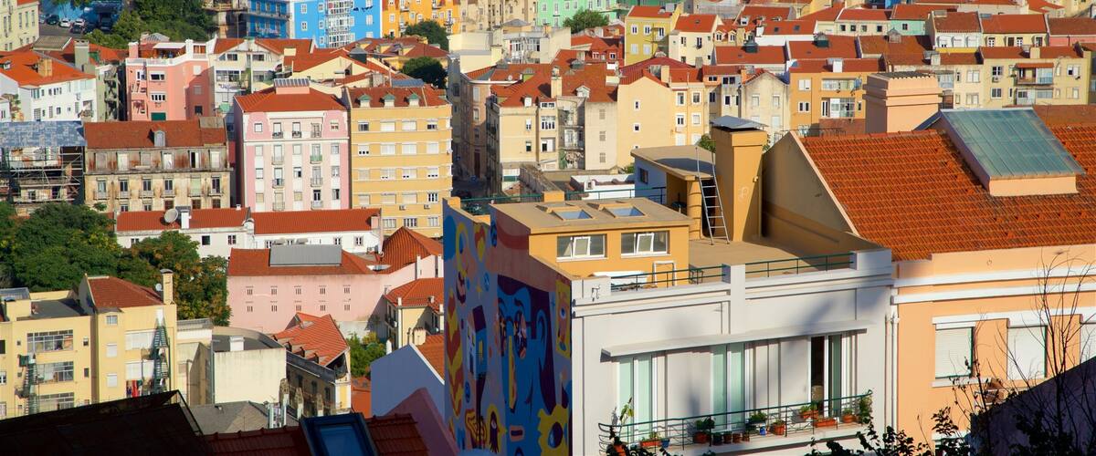 Senhora do Monte Viewpoint featuring a city and landscape views