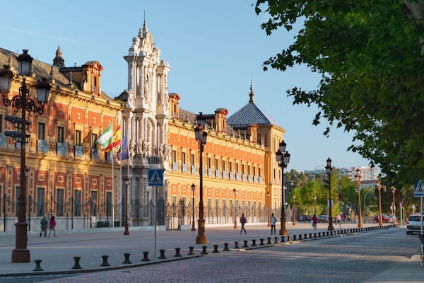 San Telmo Palace which includes heritage architecture