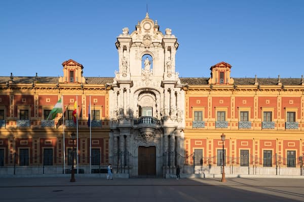 San Telmo Palace showing heritage architecture