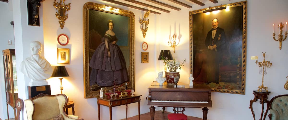 Málaga bevat historisch erfgoed, een huis en interieur