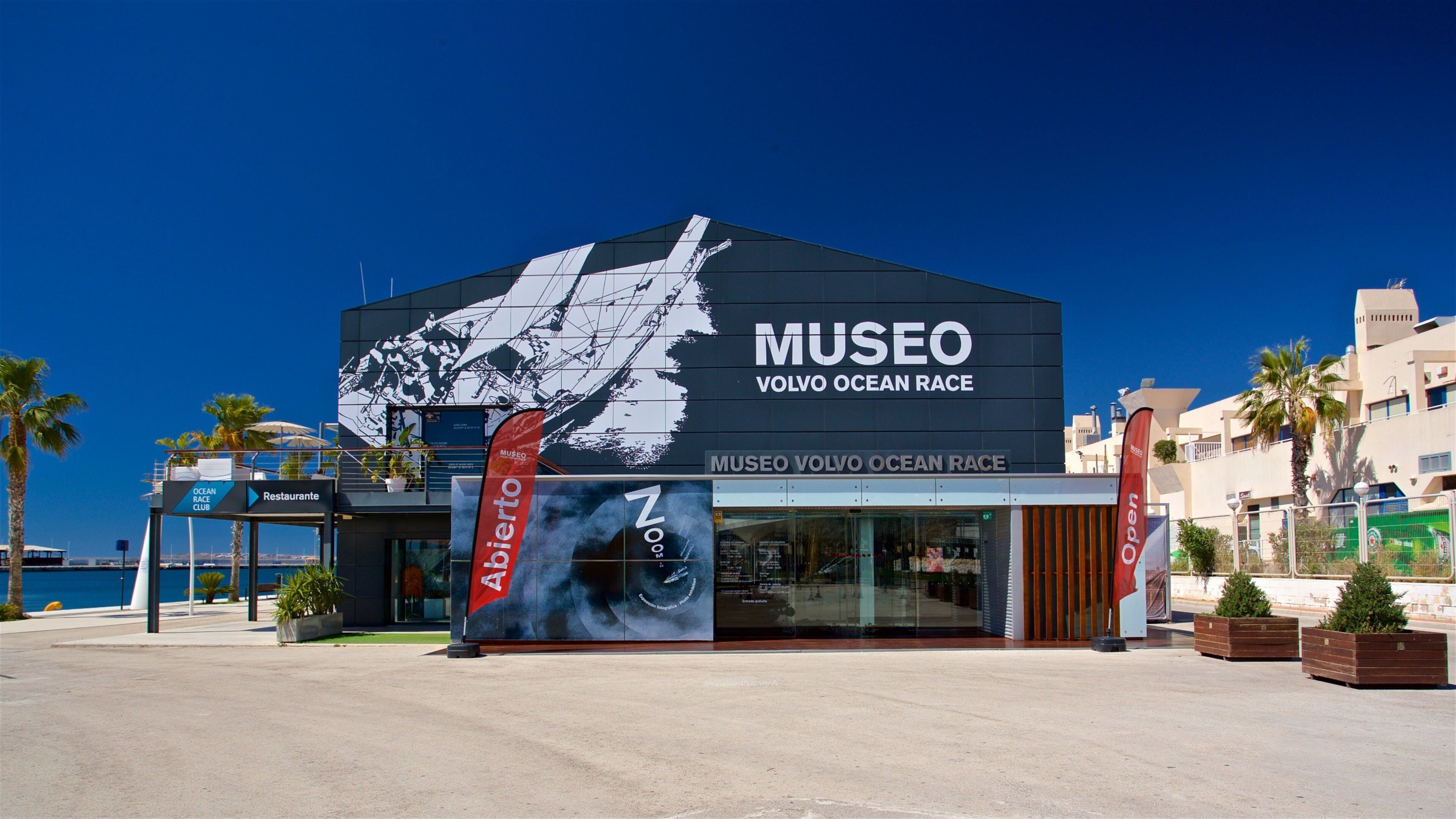 Museo Volvo Ocean Race featuring signage