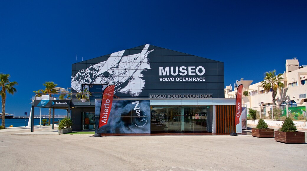 Museo Volvo Ocean Race featuring signage