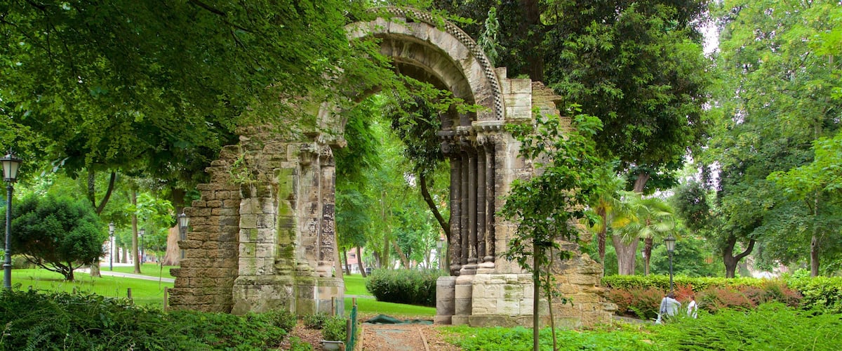 Campo de San Francisco showing a park