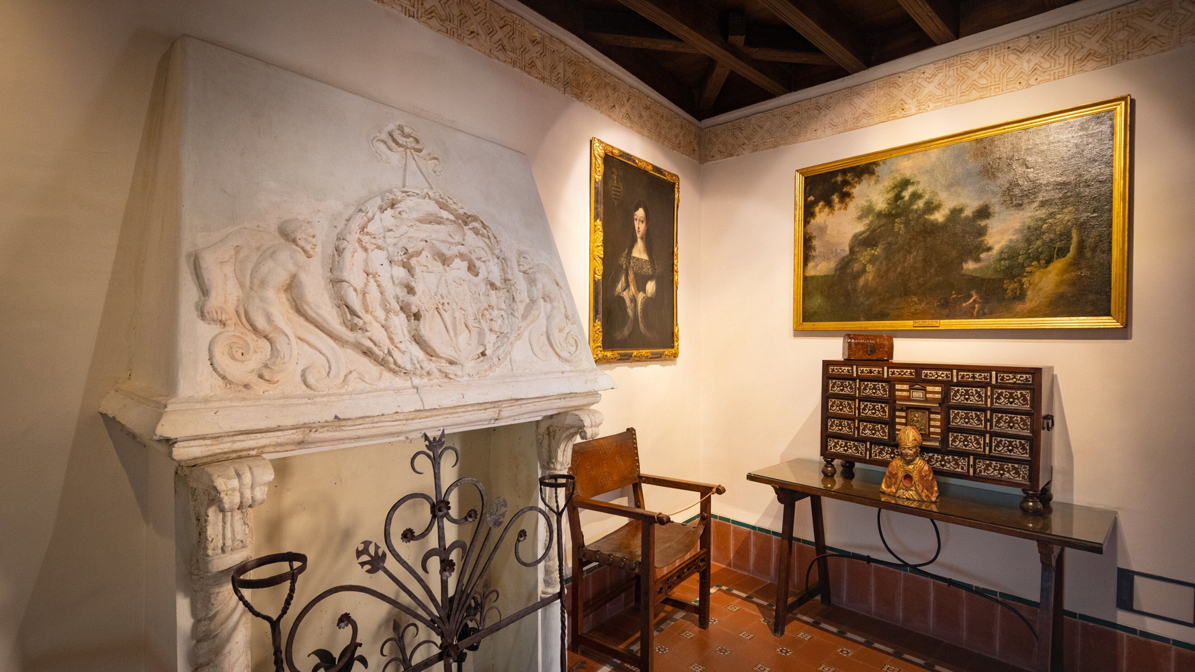 El Greco Museum which includes interior views and art