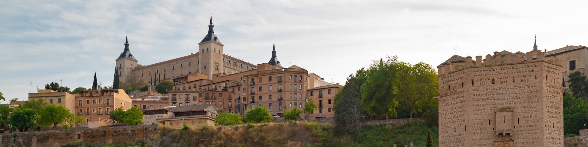 Puente de Alcantara showing a bridge and heritage elements