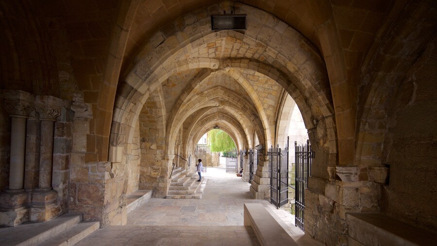 Parroquia Santisimo Cristo which includes heritage elements and interior views