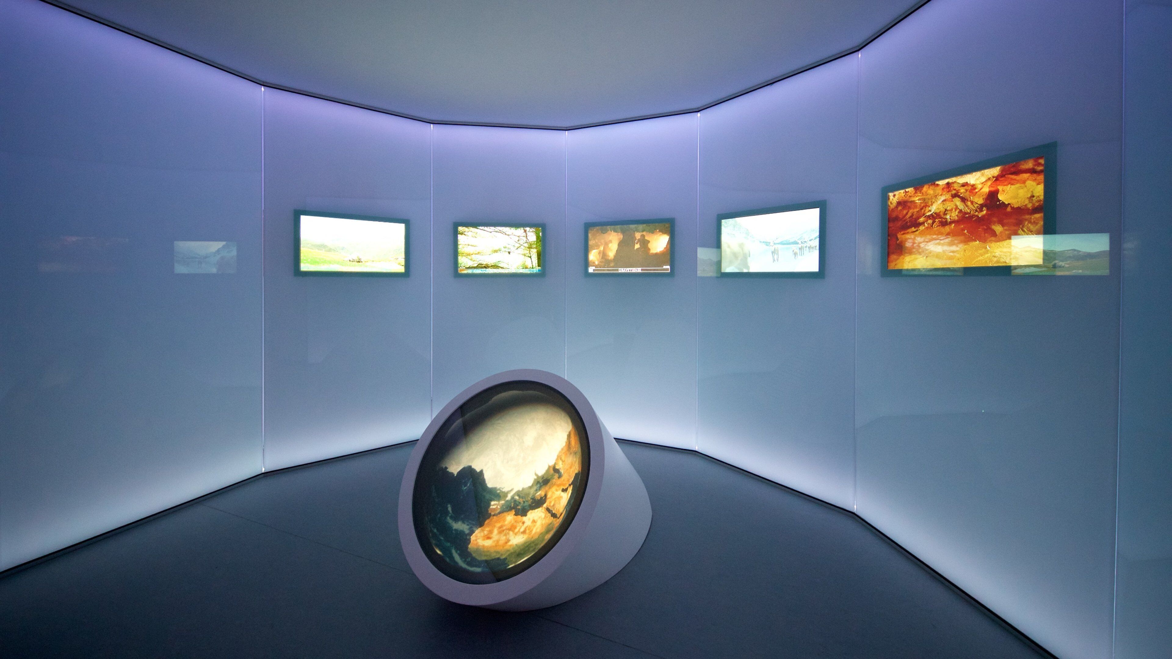 Museo de Prehistoria y Arqueologia de Cantabria presenterar interiörer