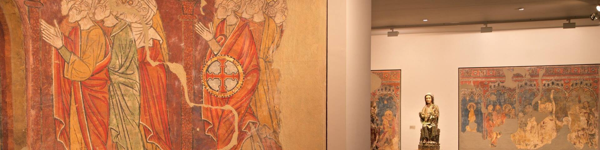 Museum of Navarra which includes religious elements, art and heritage elements