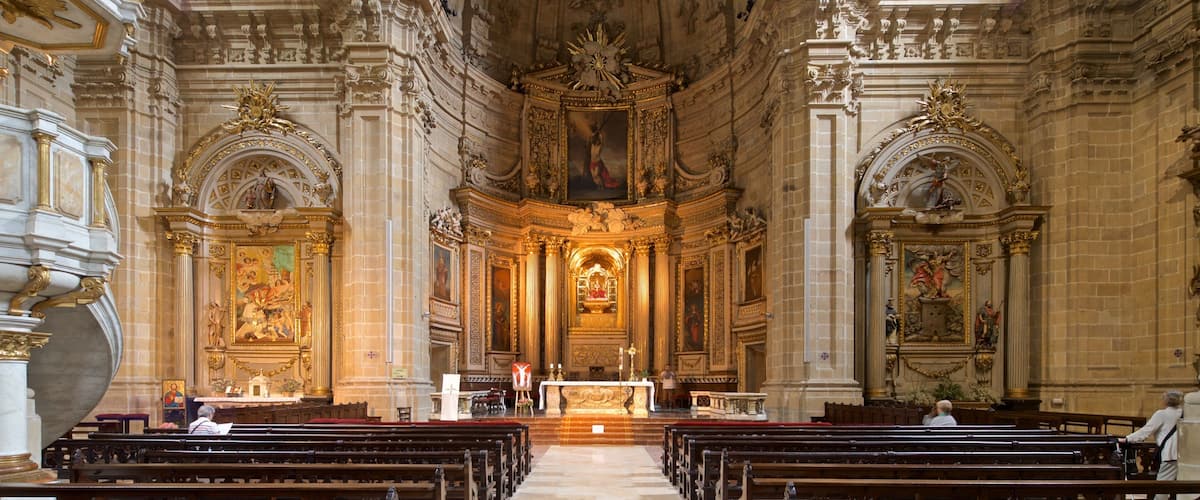 Iglesia de Santa María del Coro das einen Innenansichten, Geschichtliches und Kirche oder Kathedrale