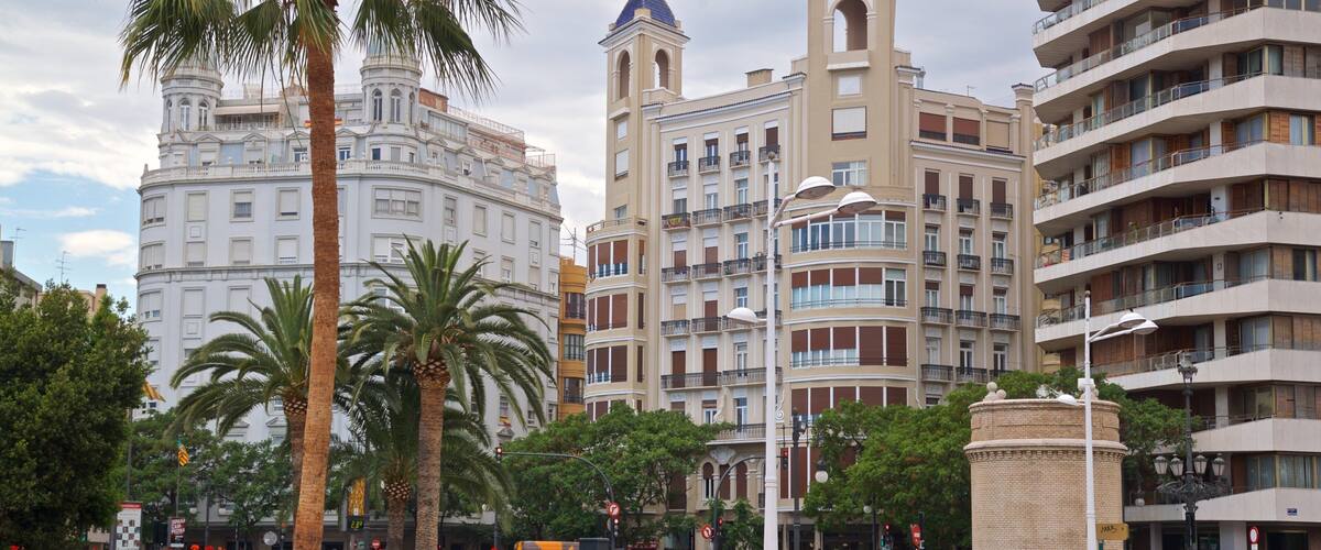 Flower Bridge featuring flowers and a city